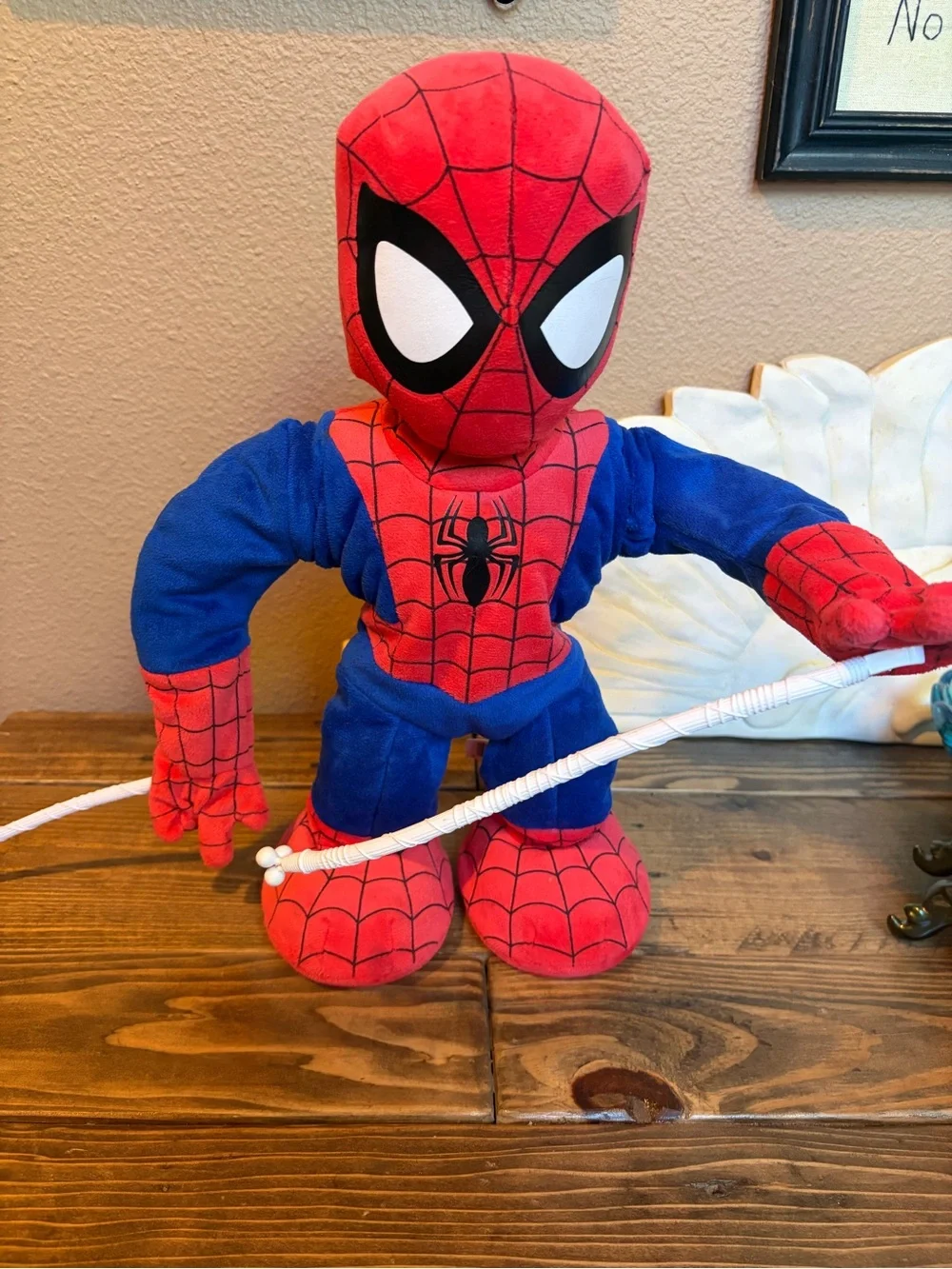Just Play Marvel Swing and Sling Spider-Man 14 inches tall!